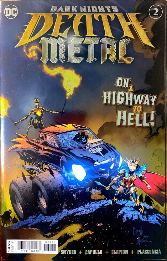 DC Comics Dark Nights: Death Metal #2 Modern Age 2020