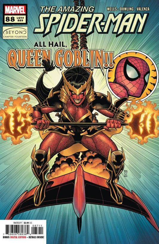 Marvel Comics Amazing Spider-man #88 Legacy #889 Modern Age 2022 Variant
