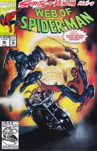 Marvel Comics Web of Spider-man #96 Modern Age 1993