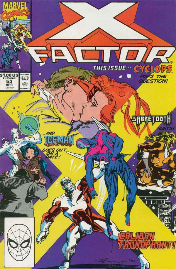 Marvel Comics X-Factor #53 Copper Age 1990
