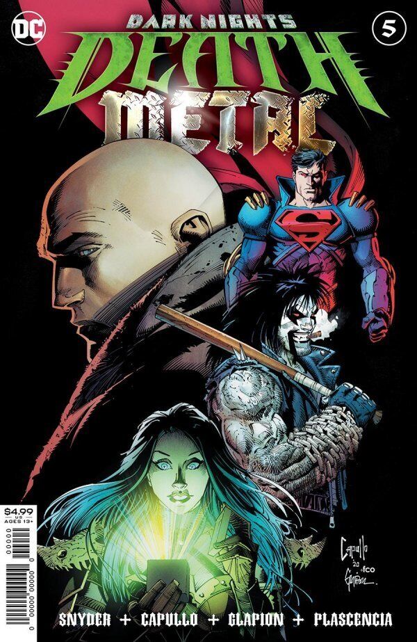 DC Comics Dark Nights: Death Metal #5 Modern Age 2020 Variant