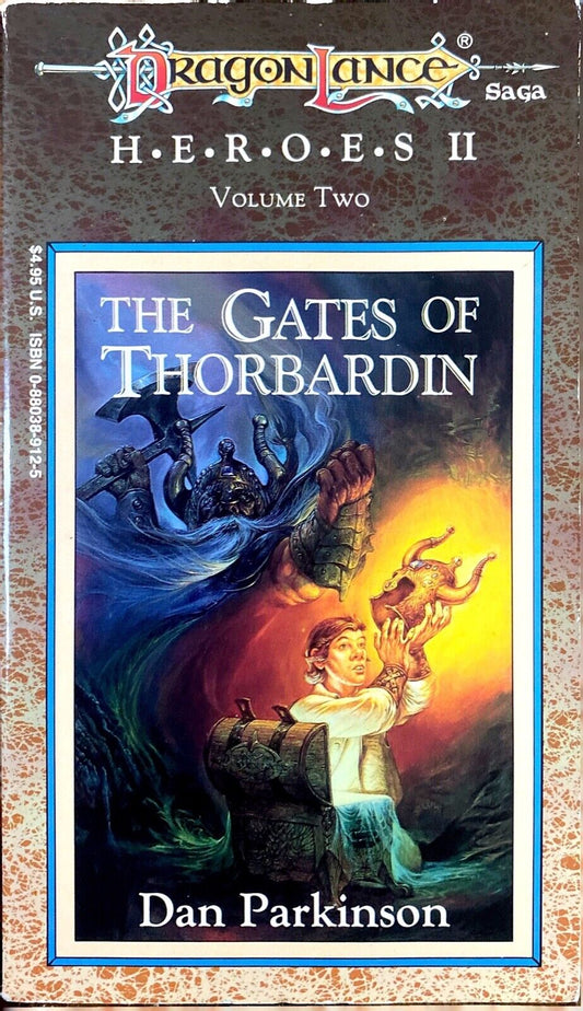 The Gates of Thorbardin by Dan Parkinson TSR Paperback Dragonlance First Edition