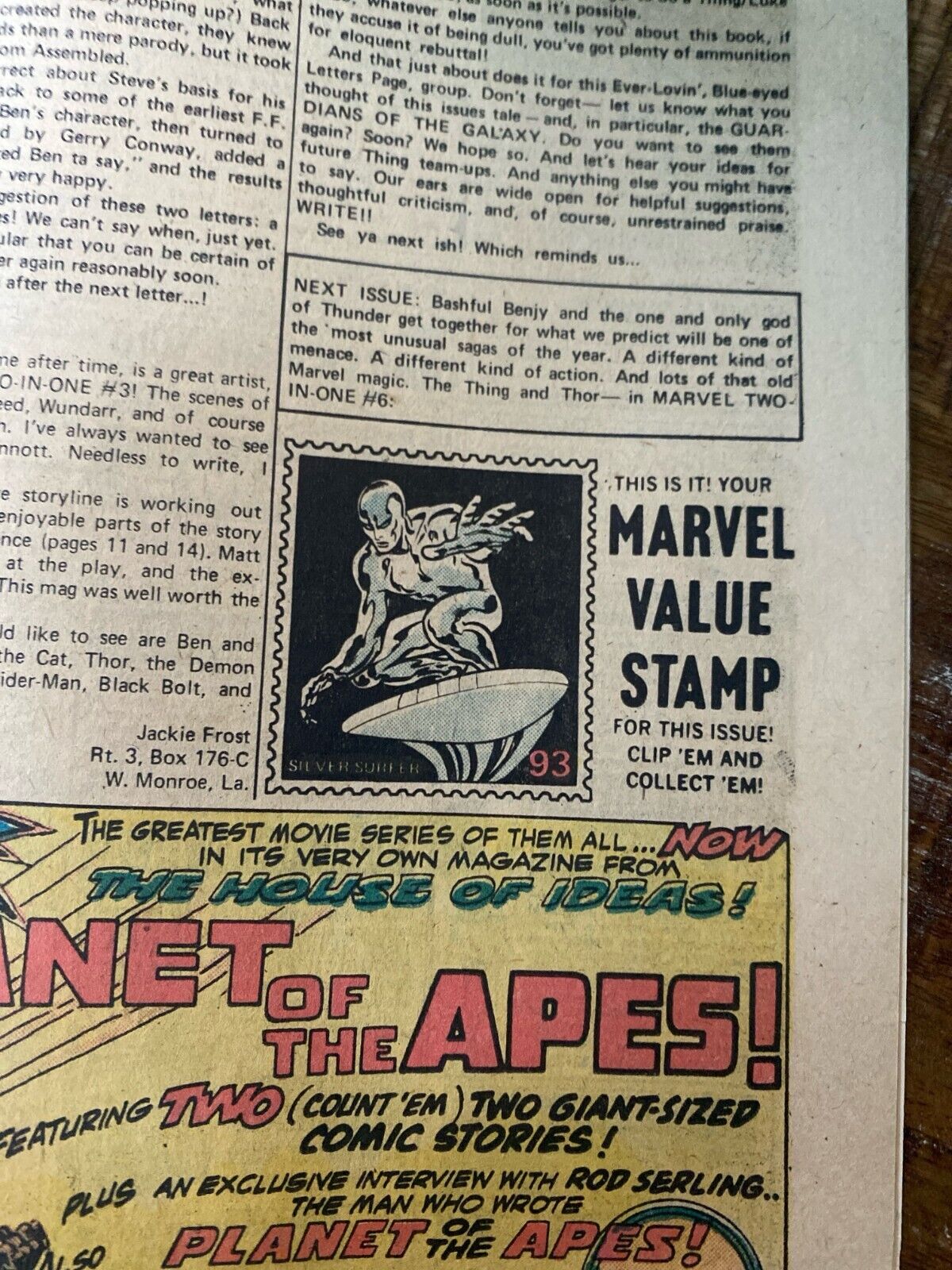 Marvel Comics Marvel Two-in-One #5 Bronze Age 1974 Guardians of the Galaxy