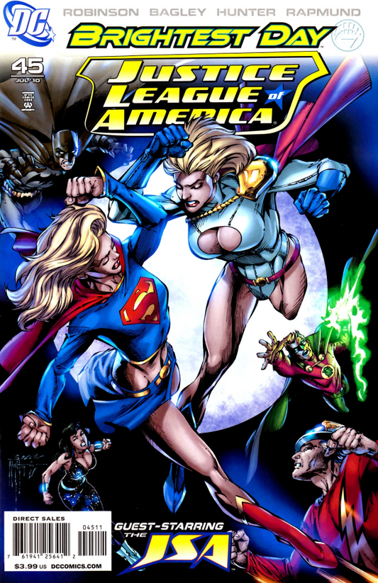 DC Comics Justice League of America #45 Modern Age 2010 Brightest Day