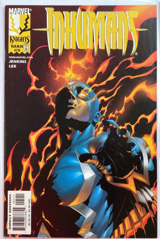 Marvel Comics Inhumans #5 Modern Age 1999 First Yelena Belova