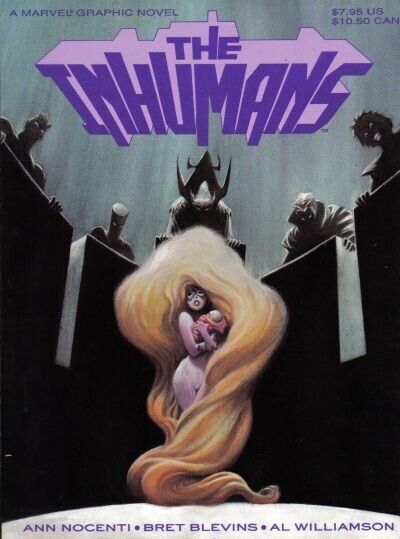 Marvel Graphic Novel #nn The Inhumans 1988 Copper Age
