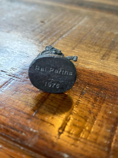 Vintage Adventuress TTRPG Pewter Miniature 1976 Ral Partha Dungeons & Dragons