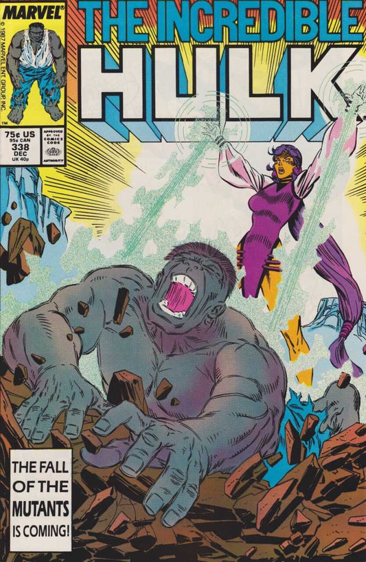 Marvel Comics Incredible Hulk #338 Copper Age 1987