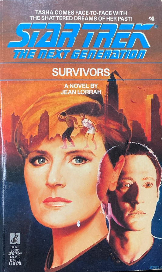 Star Trek: The Next Generation #4 - Survivors by Jean Lorrah Pocket Paperback
