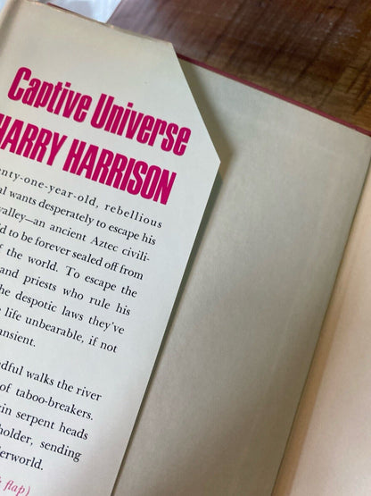 Captive Universe by Harry Harrison 1969 Putnam Hardcover First