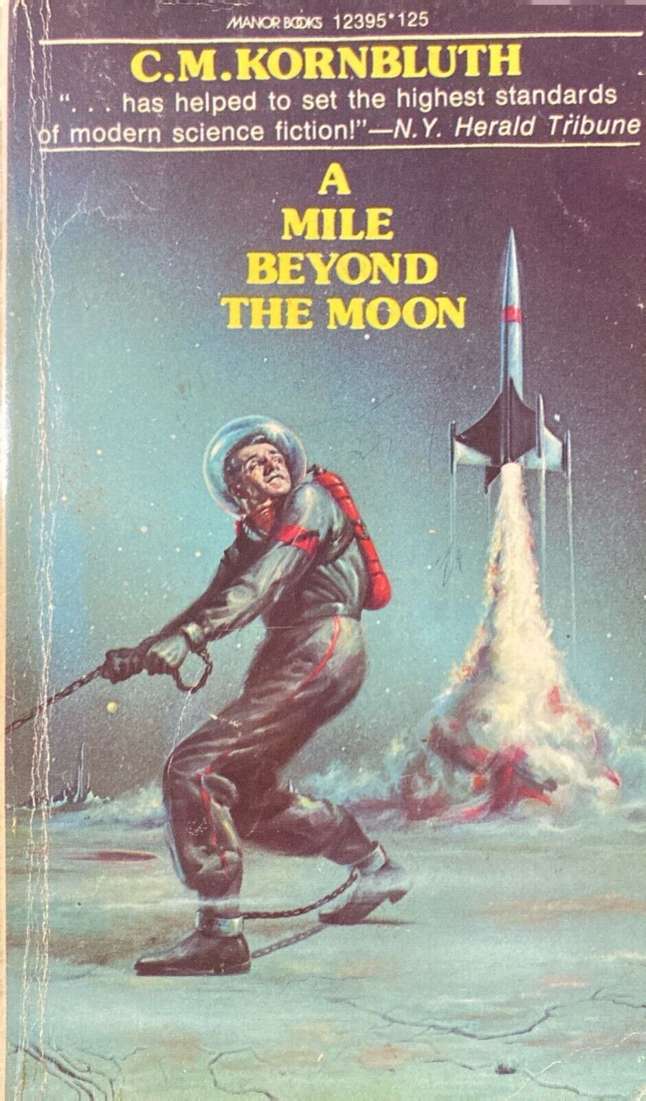 A Mile Beyond the Moon  by C.M. Kornbluth 1976 Manor 12395 Paperback