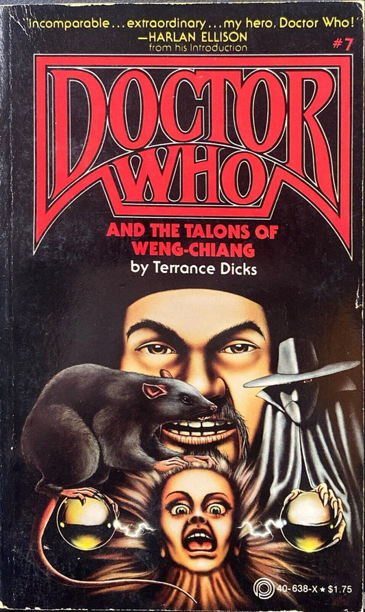 Doctor Who & the Talons of Weng-Chiang by Terrance Dicks 1979 Pinnacle Paperback