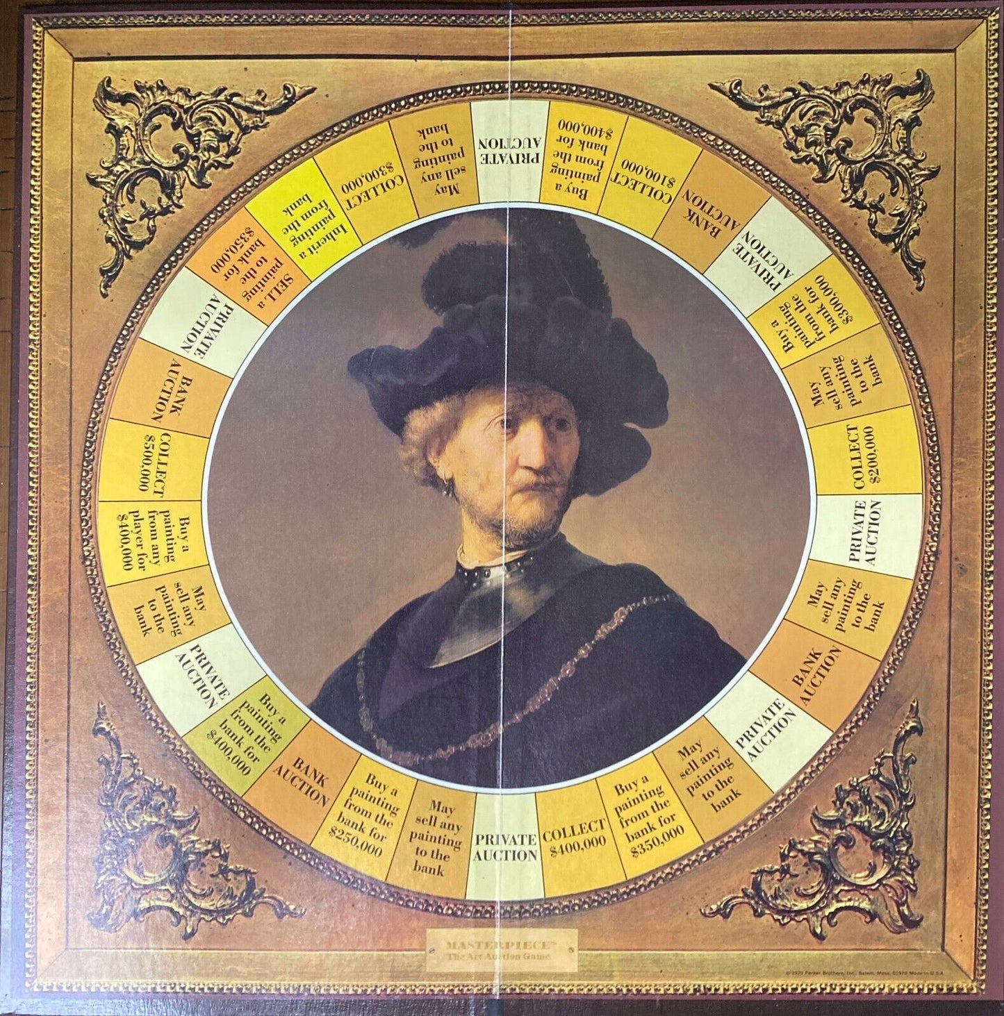 Parker Brothers Masterpiece 99% Complete Art Auction Bidding Game 1987