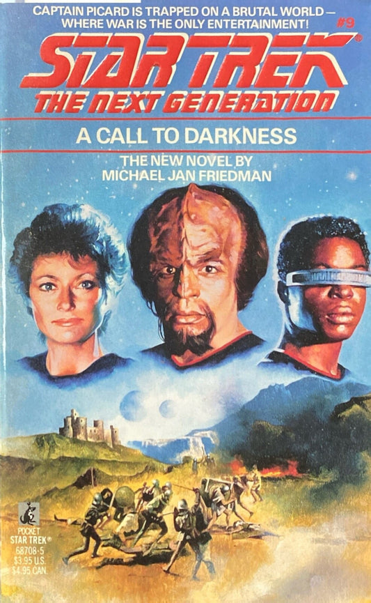 Star Trek: The Next Generation #7 - A Call to Darkness by M. Friedman Paperback