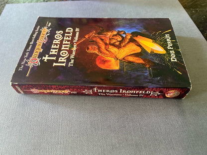 Theros Ironfeld by Don Perrin 1996 TSR Paperback D&D Dragonlance The Warriors
