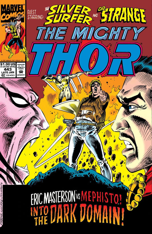 Marvel Comics Thor #443 Modern Age 1992