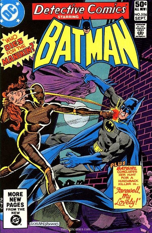 DC Comics Detective Comics #506 Bronze Age 1981