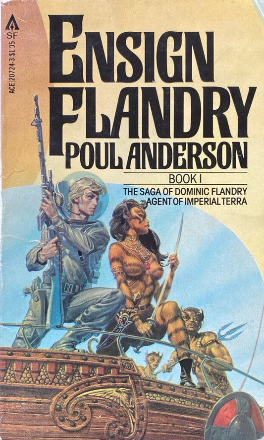 Ensign Flandry by Poul Anderson 1979 Ace Paperback