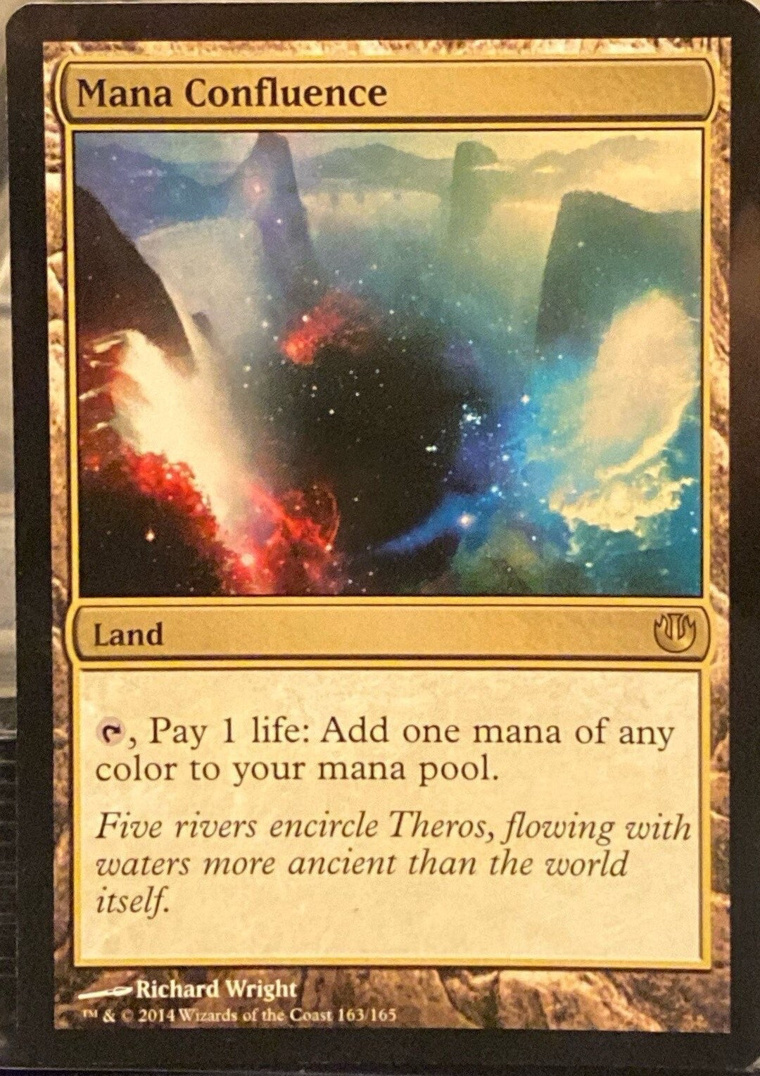 Magic the Gathering (MTG) Mana Confluence Journey Into Nyx