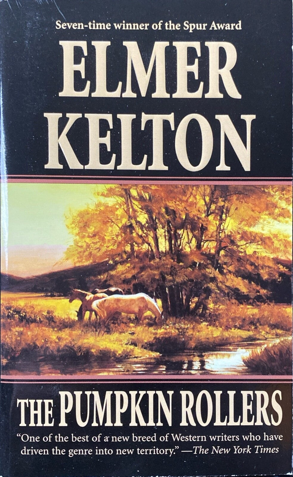The Pumpkin Rollers by Elmore Kelton 1997 Forge Paperback