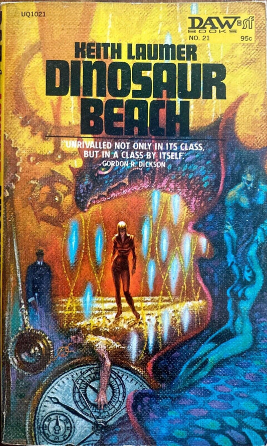 Dinosaur Beach by Keith Laumer 1971 Daw UQ1021 Paperback