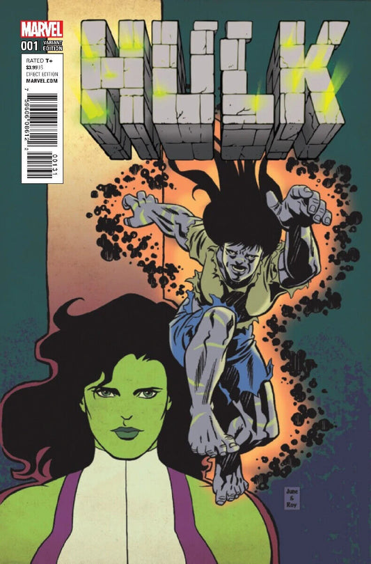 Marvel Comics Hulk #1 Modern Age 2017 Classic Variant