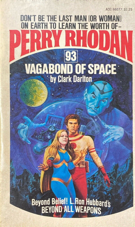 Perry Rhodan #93: Vagabond of Space by Clark Darlton 1976 Ace Paperback