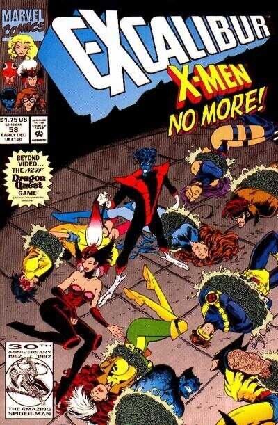 Marvel Comics Excalibur #58 Modern Age 1992