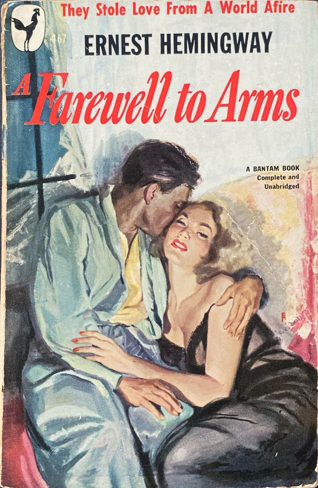 A Farewell to Arms by Ernest Hemingway 1949 Bantam 467 Paperback