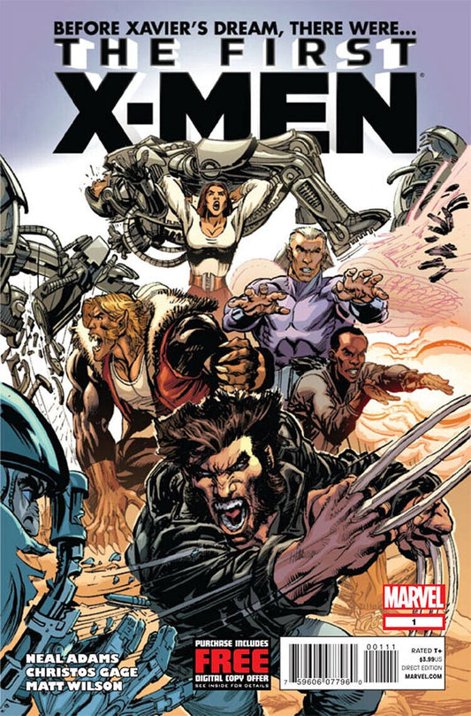 Marvel Comics The First X-men #1 Modern Age 2012