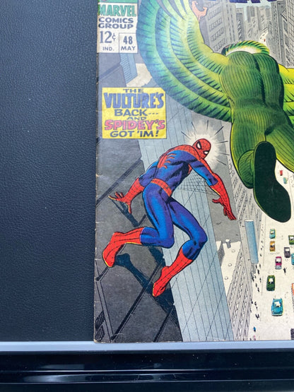Marvel Comics Amazing Spider-man #48 Silver Age 1967 1st New Vulture