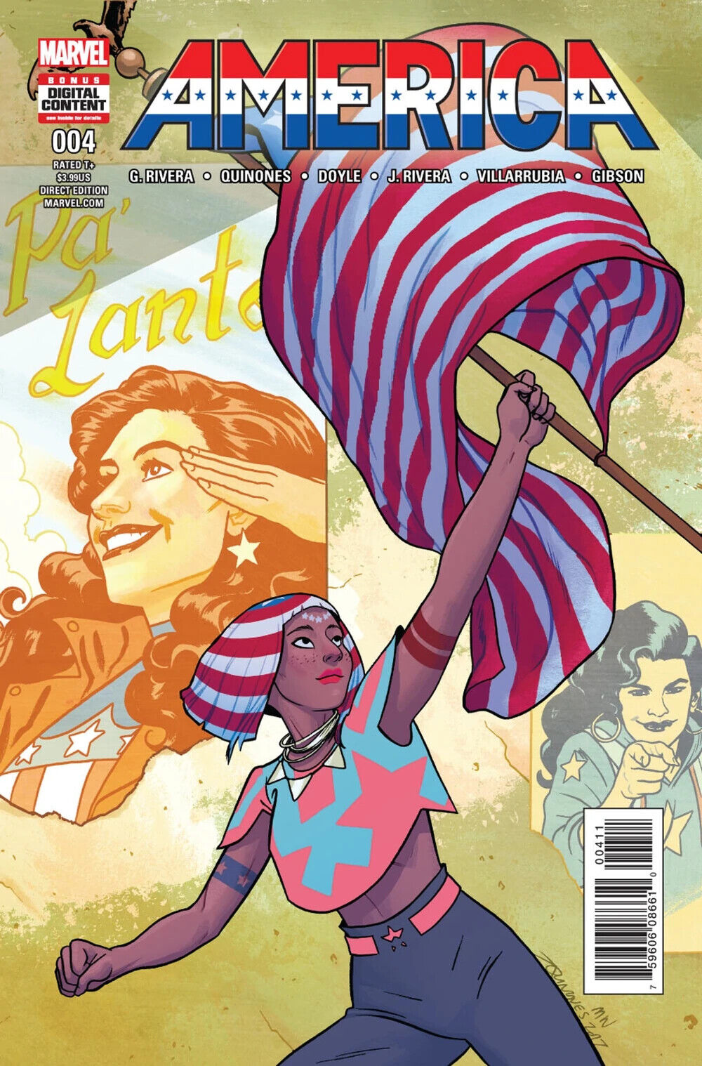 Marvel Comics America #4 Modern Age 2017