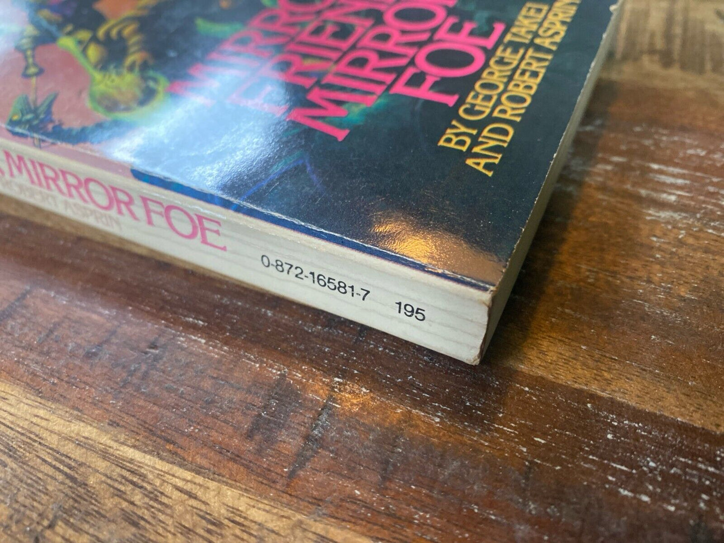 Mirror Friend, Mirror Foe by George Takei & Robert Asprin Paperback Signed x2