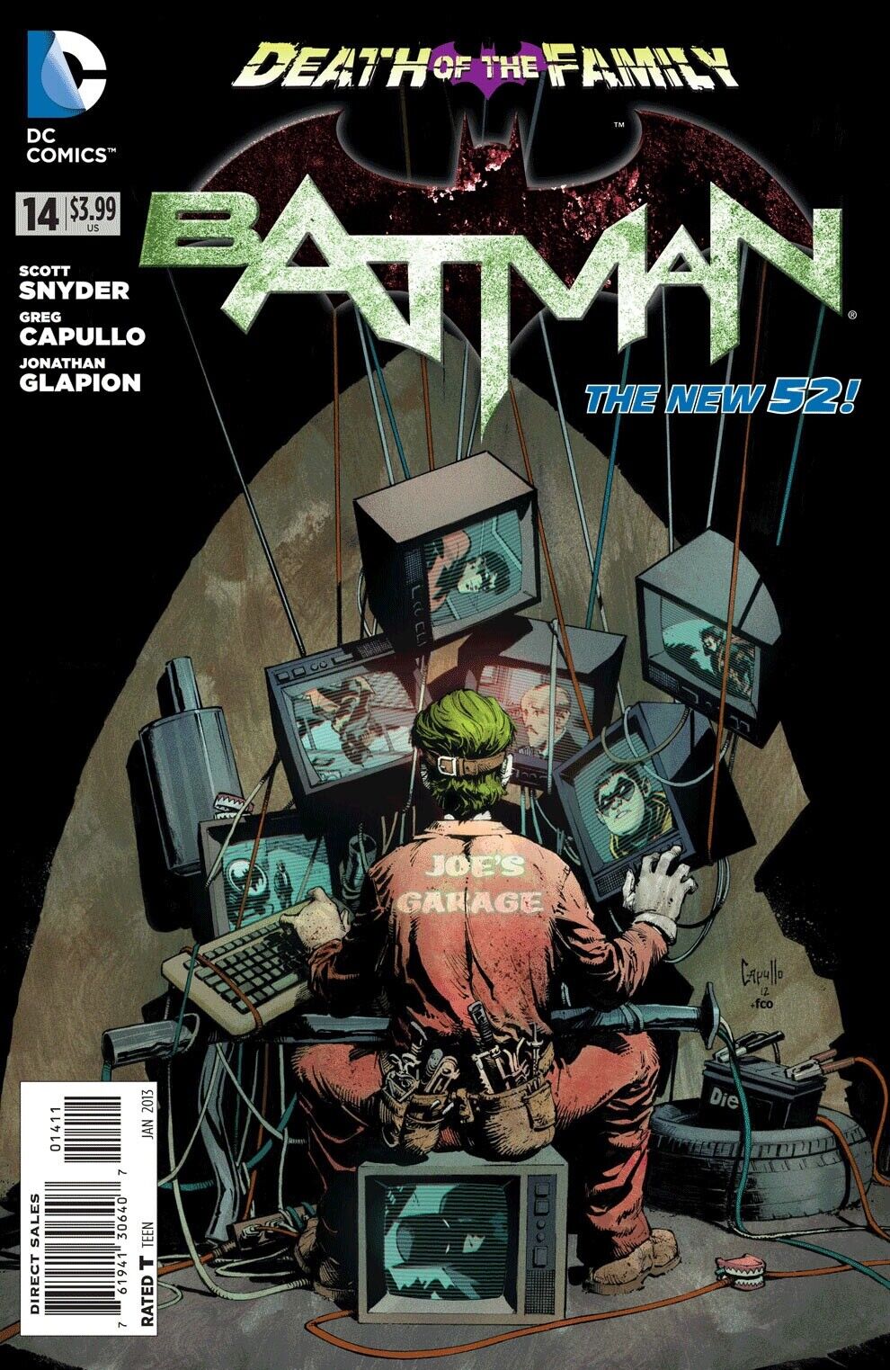 DC Comics Batman #14 Modern Age 2013 Death of the Family