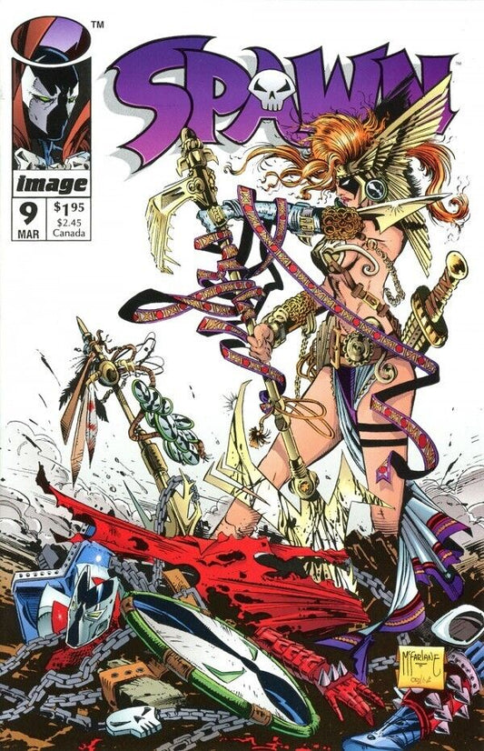 Image Comics Spawn #9 Modern Age 1993 First Appearance Angela