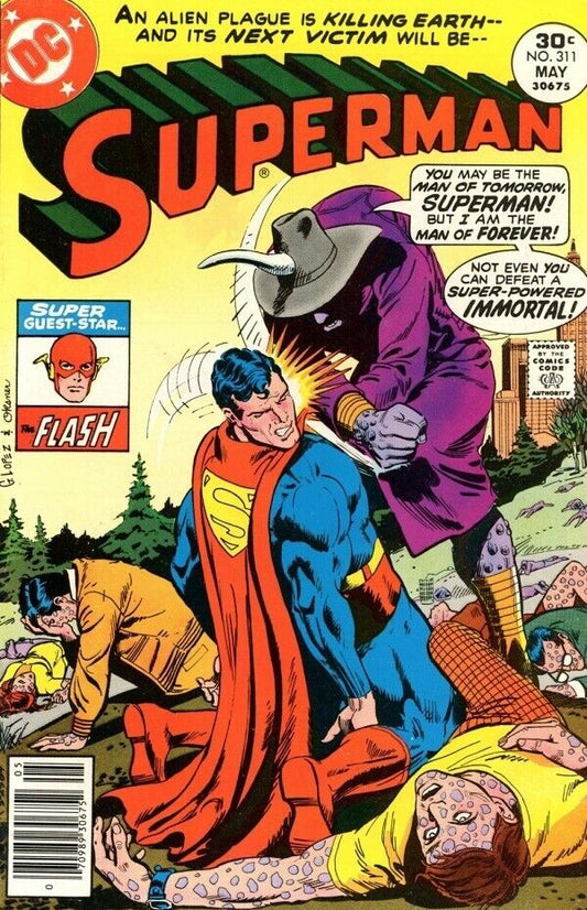 DC Comics Superman #311 Bronze Age 1977 The Flash