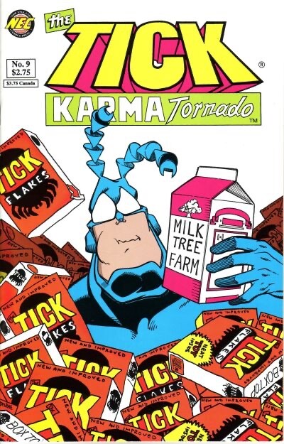 New England Comics The Tick: Karma Tornado #9 Modern Age 1995