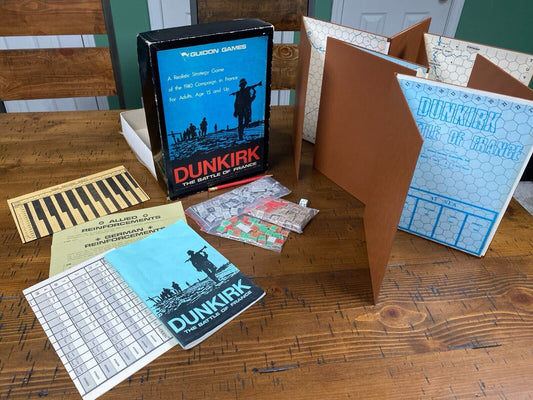 Guidon Games Dunkirk: The Battle of France 1971 Gary Gygax Complete