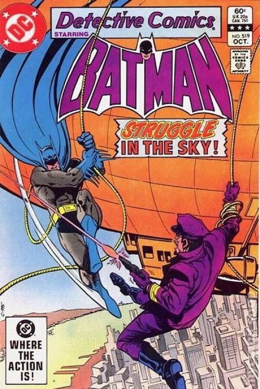 DC Comics Detective Comics #519 Bronze Age 1982
