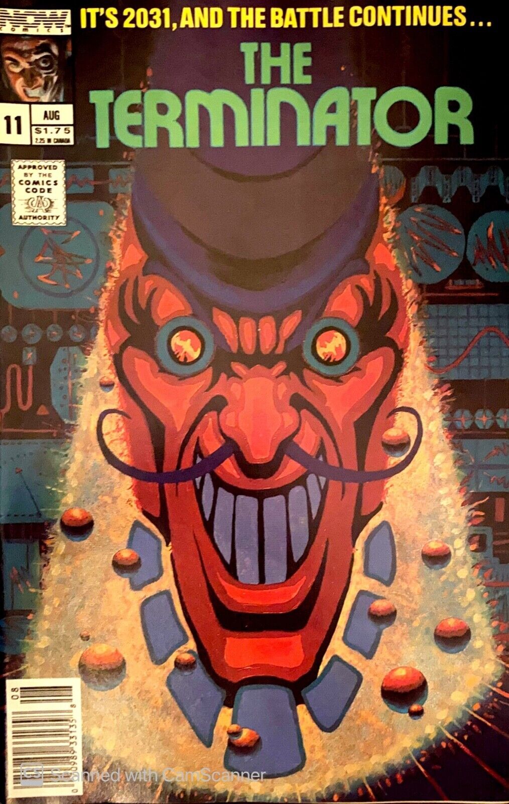 Now Comics The Terminator #11 Copper Age 1989