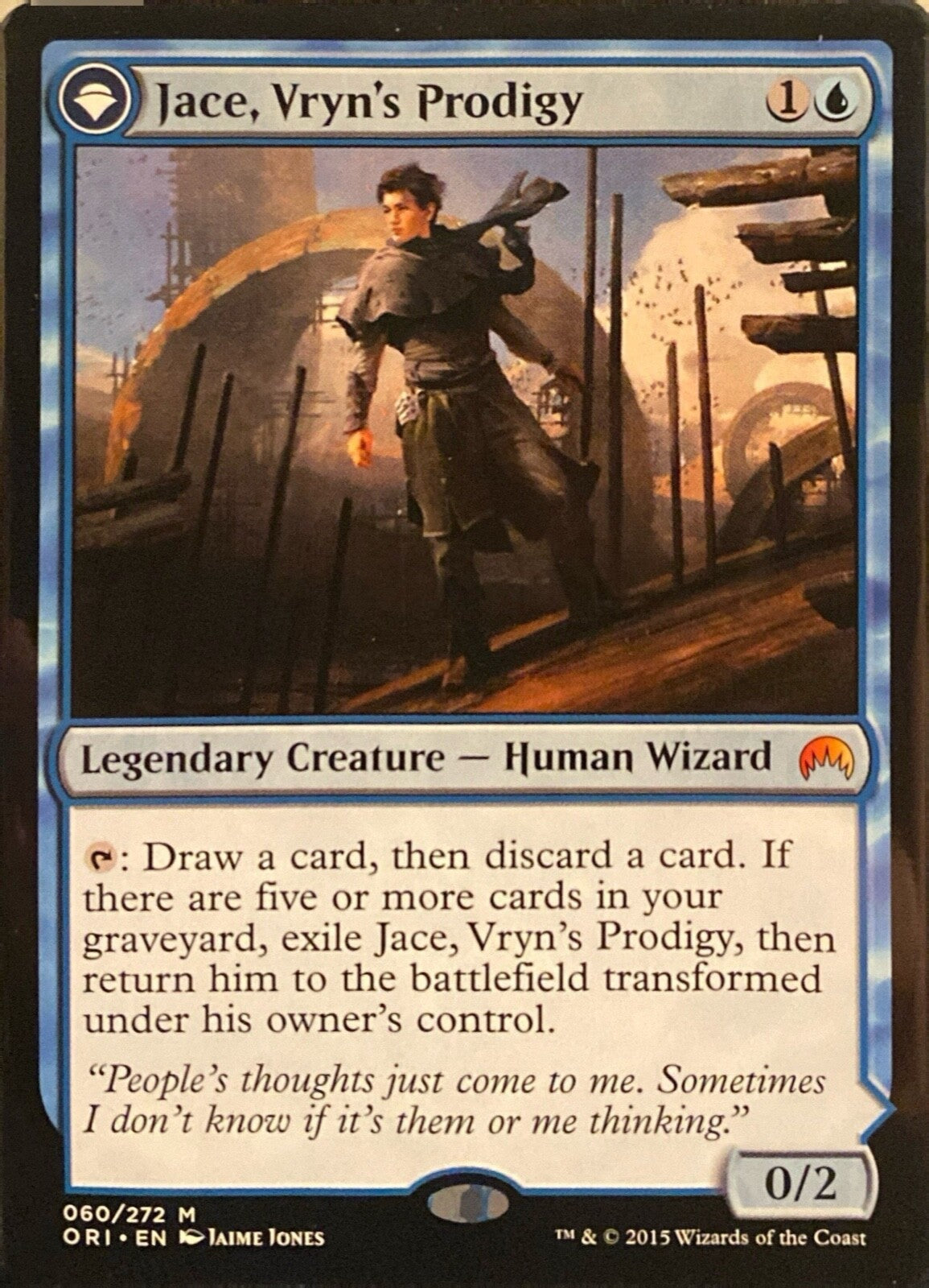 Magic the Gathering (MTG) Jace, Vryn's Prodigy Magic Origins