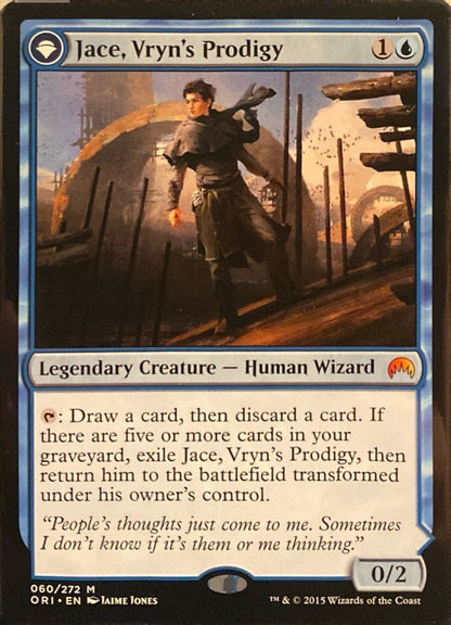 Magic the Gathering (MTG) Jace, Vryn's Prodigy Magic Origins