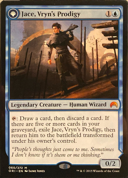 Magic the Gathering (MTG) Jace, Vryn's Prodigy Magic Origins
