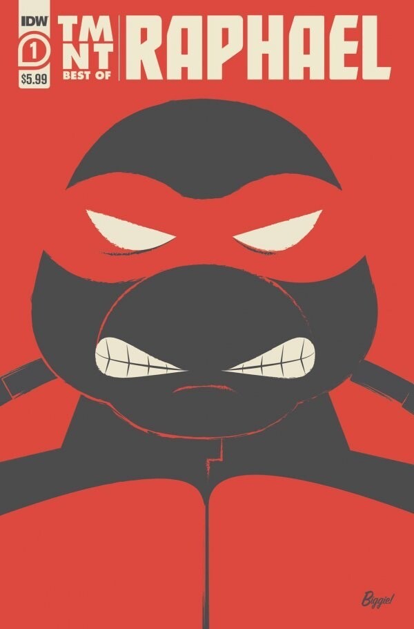 IDW Comics TMNT Best of Raphael #1 Modern Age 2021