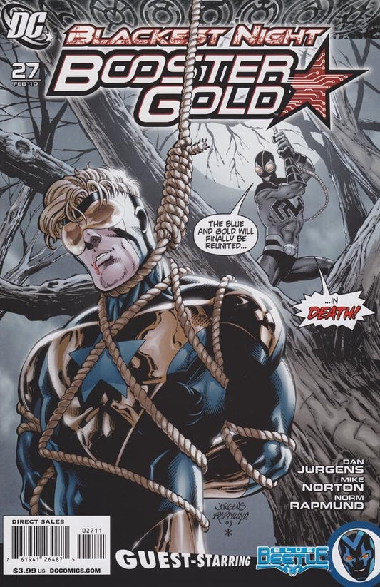 DC Comics Booster Gold #27 Modern Age 2010 Blackest Night