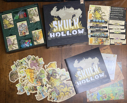 Skull Hollow Board Game 2020 Pencil First Games Complete