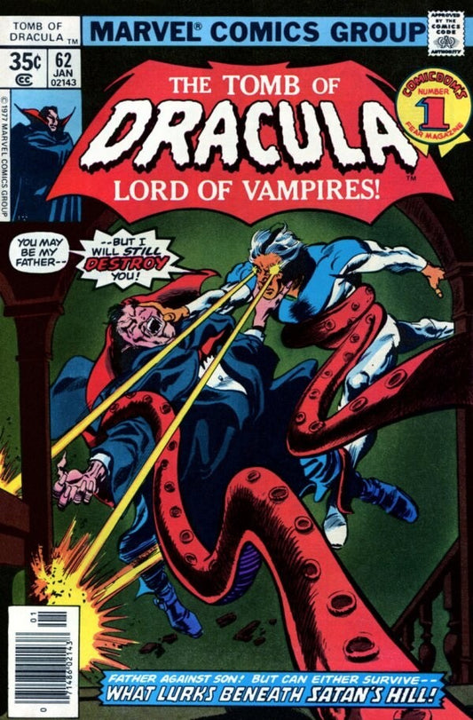 Marvel Comics Tomb of Dracula #62 Bronze Age 1978