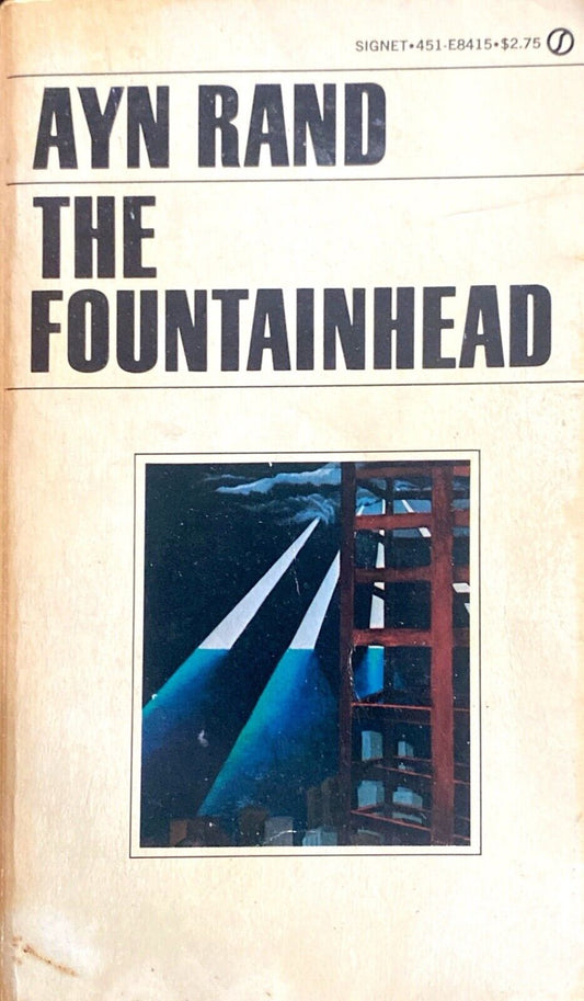 The Fountainhead by Ayn Rand 1971 Signet E8415 Paperback