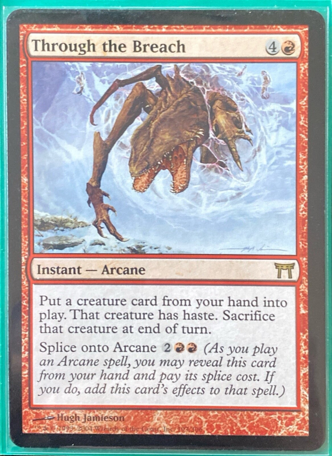 Magic the Gathering (MTG) Through the Breach Champions of Kamigawa