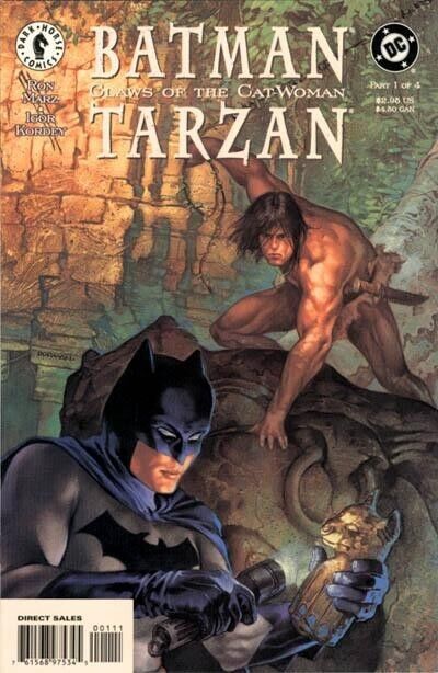 DC Comics Batman/Tarzan: Claws of the Catwoman #1 Modern Age 1999